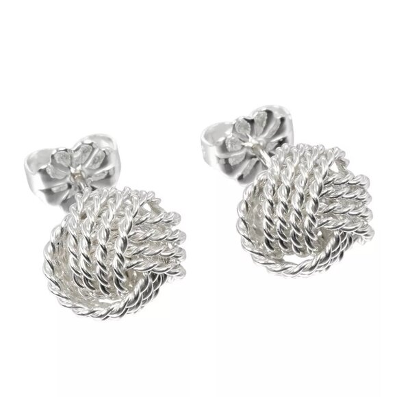 TIFFANY&Co. Somerset Twist Knot Piercing Silver925 2.75g Women - Picture 1 of 7